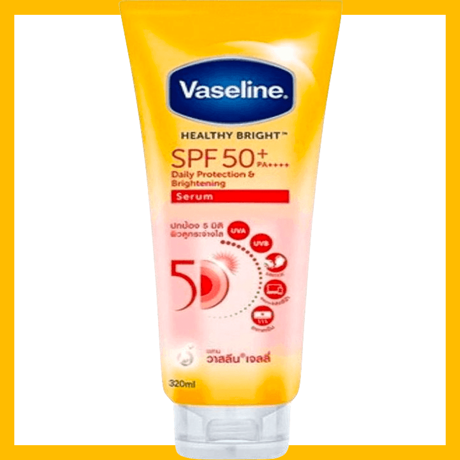 ครีมกันแดด วาสลีน เจลลี่ SPF50 หลอด ส้ม 300 มล.