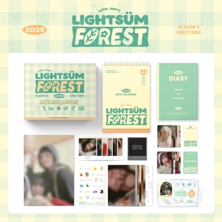 ( Pre-Order ) LIGHTSUM SEASON'S GREETINGS 2025 ** สั่งเกิน 1 ชิ้นบวกค่าส่งเพิ่มชิ้นละ 20 บาท เนื่องจากสินค้าหนัก ** จำนวนจำกัด ** วางจำหน่าย 20 / 12 / 2024
