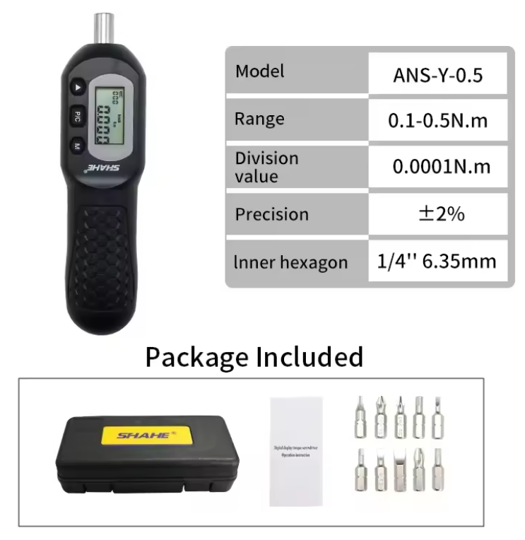 Digital Torque Screwdriver ANS-Y Series