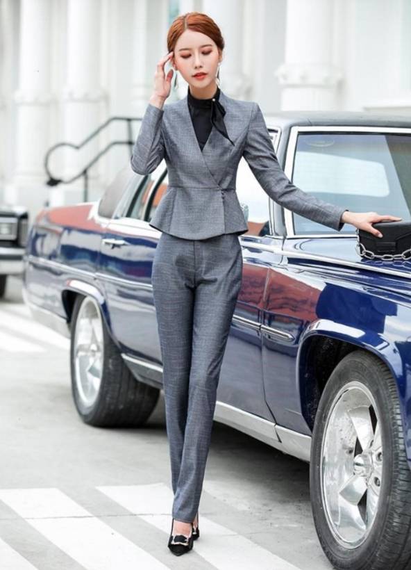 ชุดพนักงานต้อนรับ ชุดออฟฟิศ ชุดพนักงานต้อนรับโรงแรม