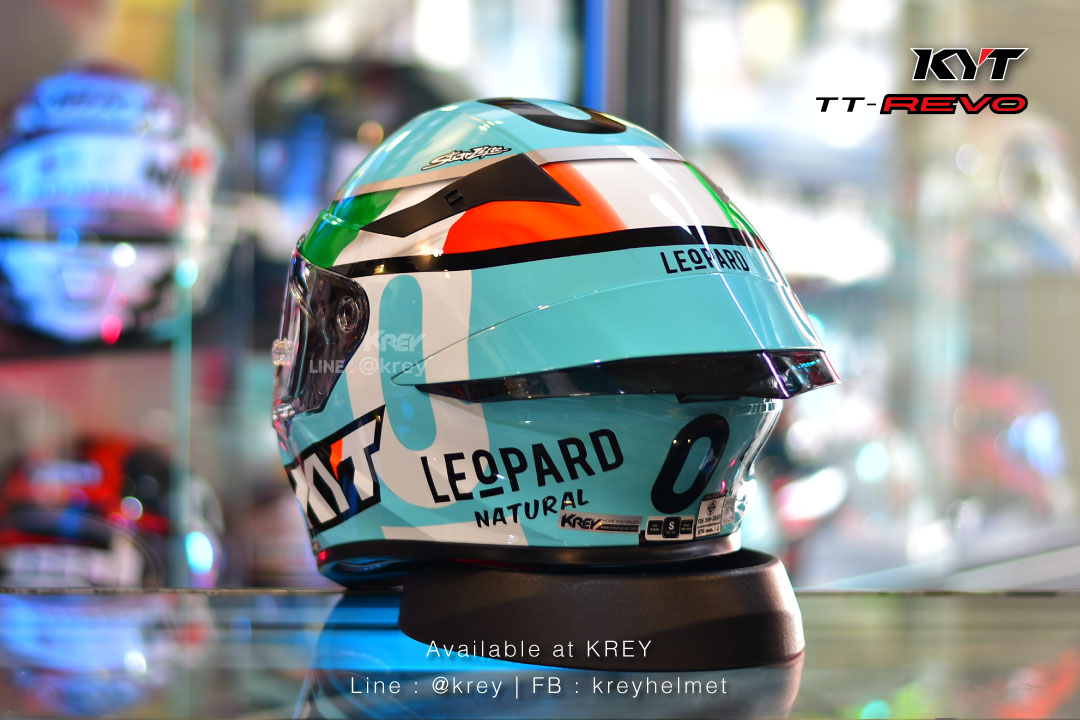 KYT model TT REVO Replica Editions Leopard Replica Tri-Color
