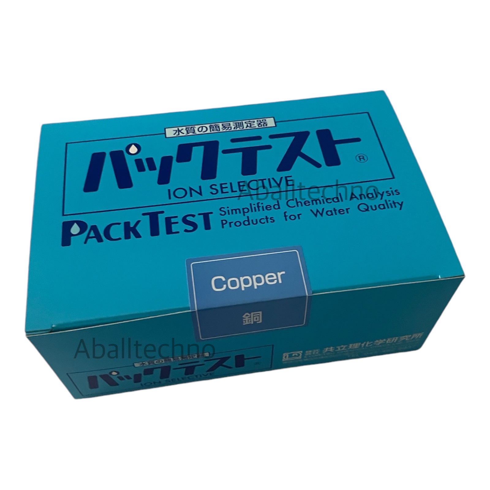 PACKTEST Copper ,WAK-Cu ชุดทดสอบคุณภาพน้ำค่าทองแดง