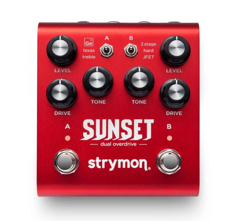 Strymon Sunset *ของแท้รับประกัน 1ปี* Dual Overdrive Pedal เอฟเฟกต์กีต้าร์โอเวอร์ไดรฟ์