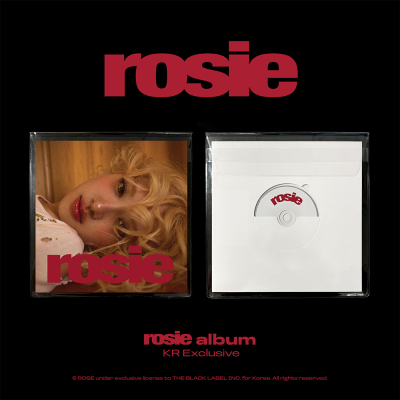 ( Pre-Order ) ROSE' ( BLACKPINK ) - first studio Album rosie ( KR Exclusive ver ) * มี Poster พับในกล่อง * วางจำหน่าย 6 / 12 / 2024