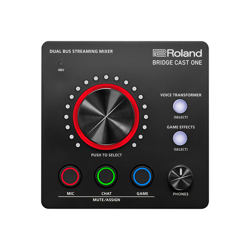 Roland BRIDGE CAST ONE *ของแท้รับประกัน 1ปี* มิกเซอร์เกมมิ่ง DUAL BUS GAMING MIXER
