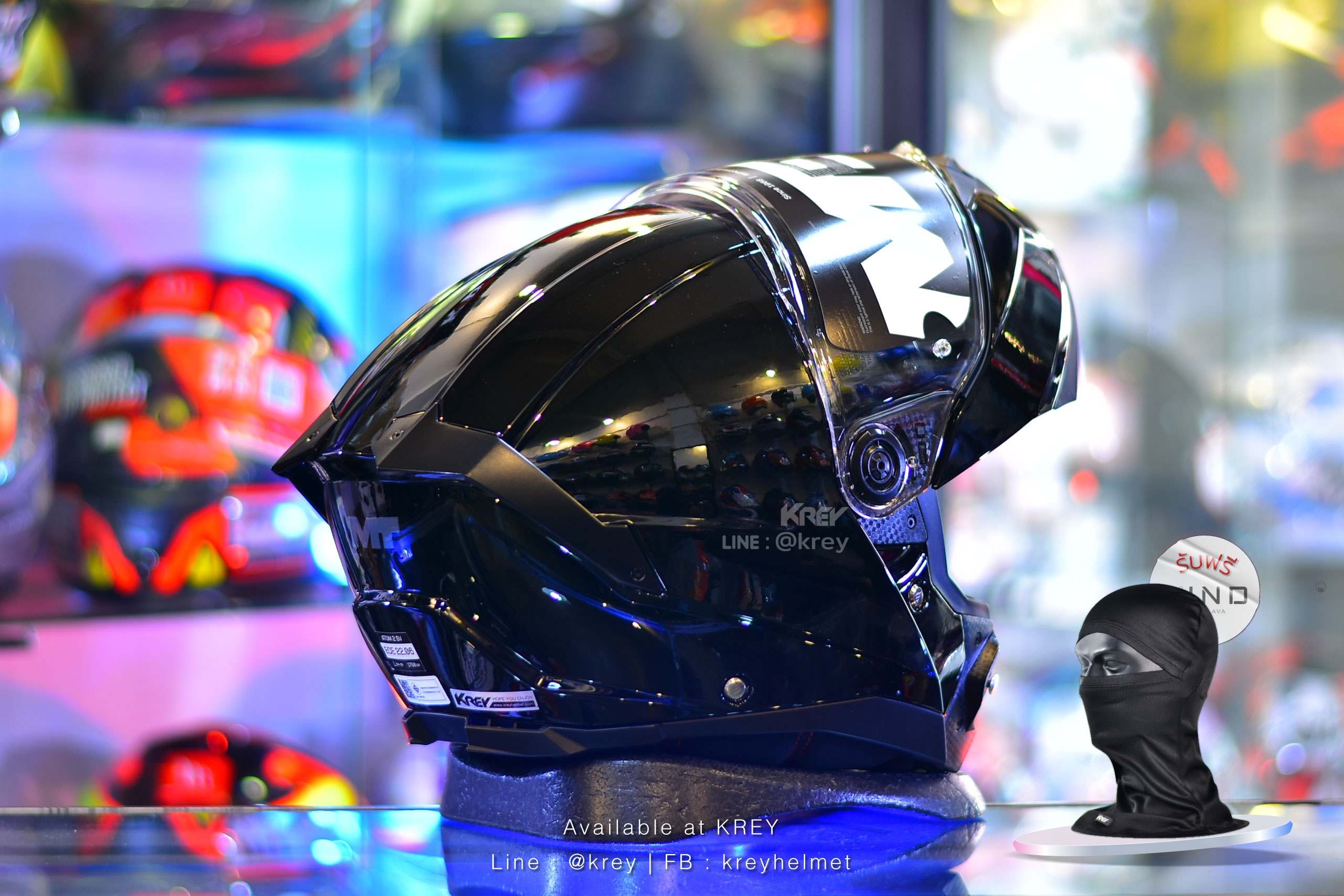 MT model ATOM 2 SV PURE GLOSSY BLACK