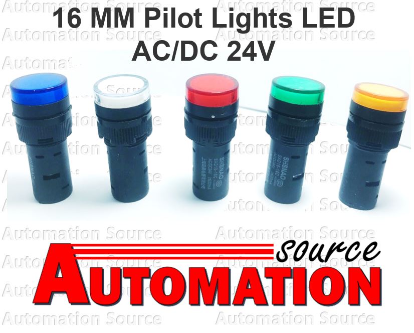 16 mm. Pilot light AC/DC 24 V : AAD16-16