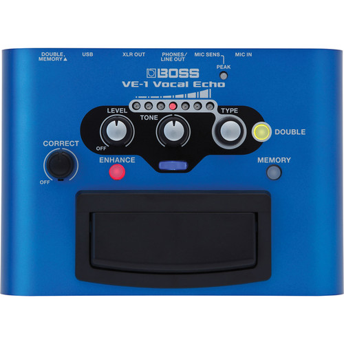 Boss VE1 Vocal Echo เอ็ฟเฟ็กต์เสียงร้อง, Reverb, Doubling, Pitch, Hard Tune รับประกัน 1 ปี