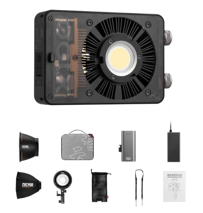 Zhiyun MOLUS X100 Pro Kit *ของแท้รับประกัน 1ปี* Bi-Color Pocket COB Monolight