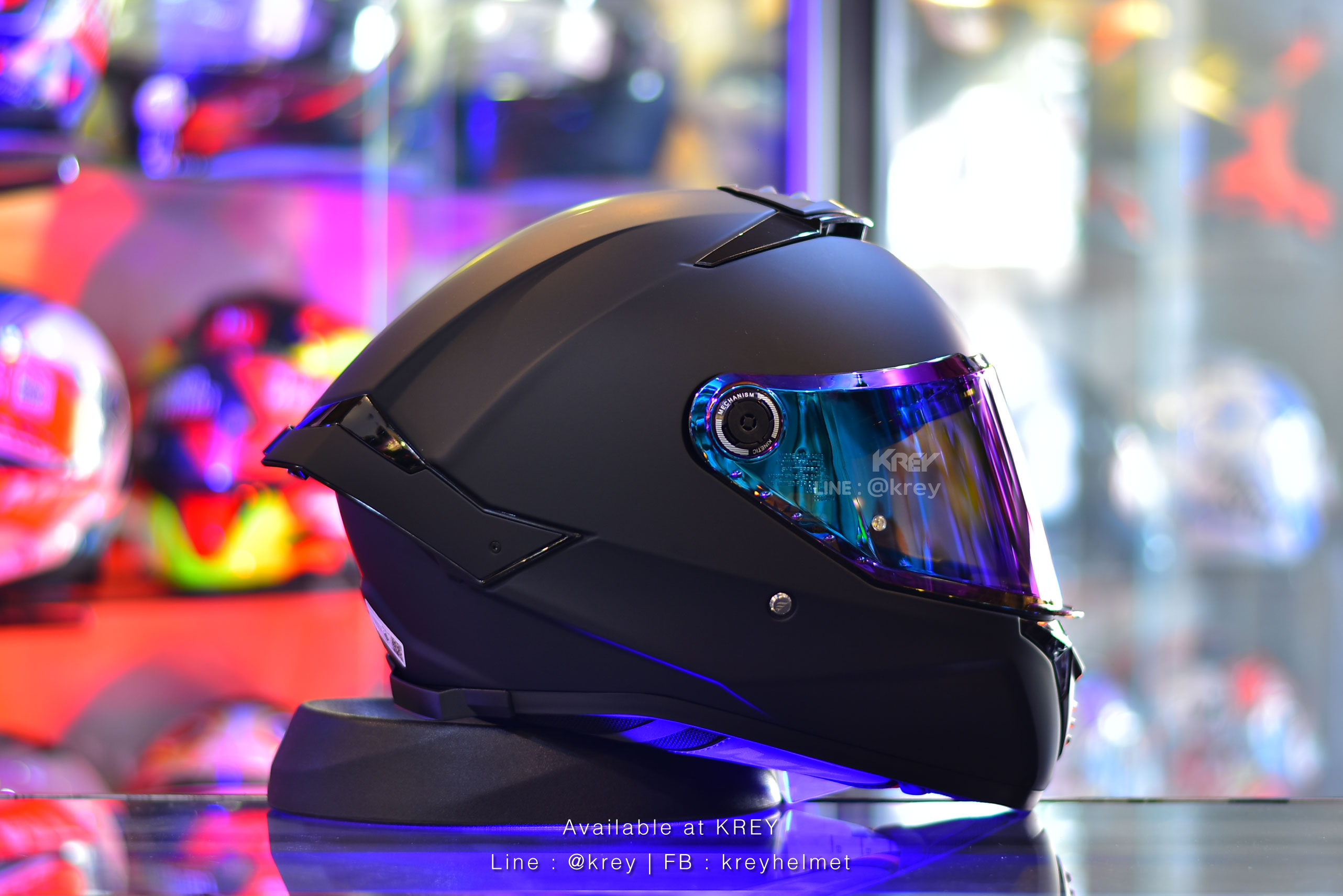 MT model THUNDER 4 SV PURE MATT BLACK