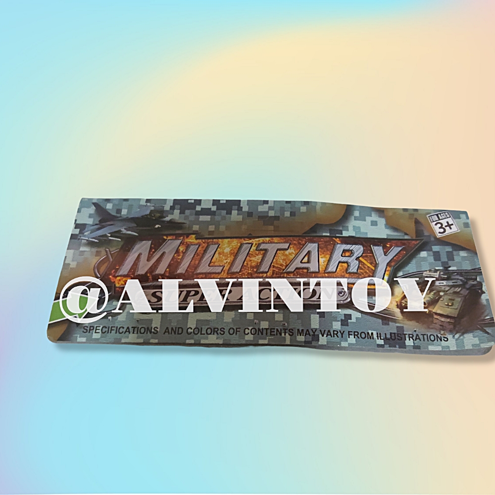 โมเดลของเล่นชุดทหารจิ๋ว 116 ตัว มีทั้งหมด 5 สี ขนาด 4 เซนติเมตร