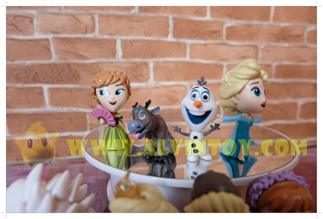 โมเดล Frozen 2 - โฟร์เซ่น ชุด 9 ตัว