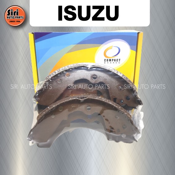 Compact Brake (ประกัน 1 เดือน) ก้ามเบรคหลัง ISUZU TFR 2.5, 2.8, KBZ 2500 2WD CAMEO 2.5 อีซูซุ มังกรทอง ทีเอฟอาร์ compact (TCN452) ผ้าเบรคหลัง