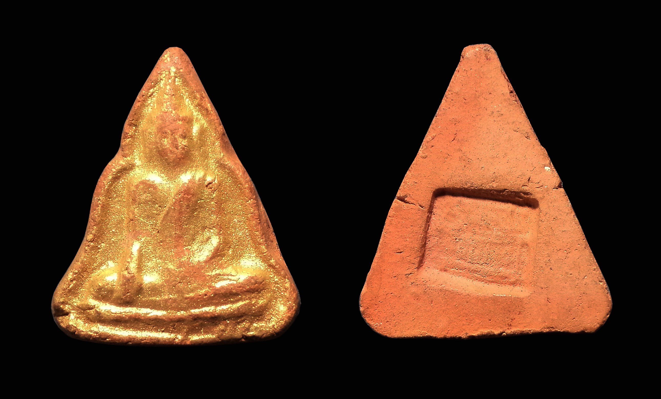 หลวงพ่อโบสถ์น้อย วัดอัมรินทร์ กทม. เนื้อดิน