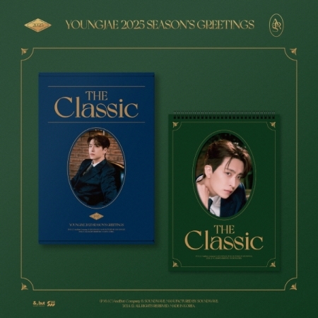 ( Pre-Order ) Youngjae ( Got7 ) SEASONS GREETINGS 2025 [The Classic] ** สั่งเกิน 1 ชิ้นบวกค่าส่งเพิ่มชิ้นละ 20 บาท เนื่องจากสินค้าหนัก ** จำนวนจำกัด ** วางจำหน่าย 31 / 12 / 2024