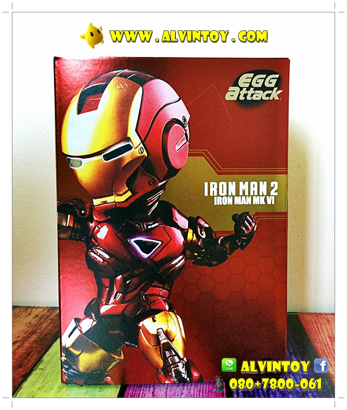 Figure Egg Attack Iron Man 2 Mark VI