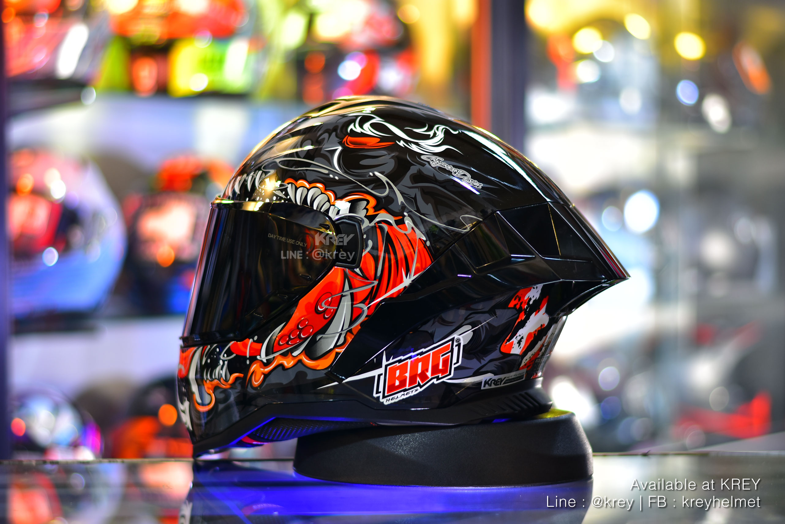 BRG model BR-23 Monster Glossy Red