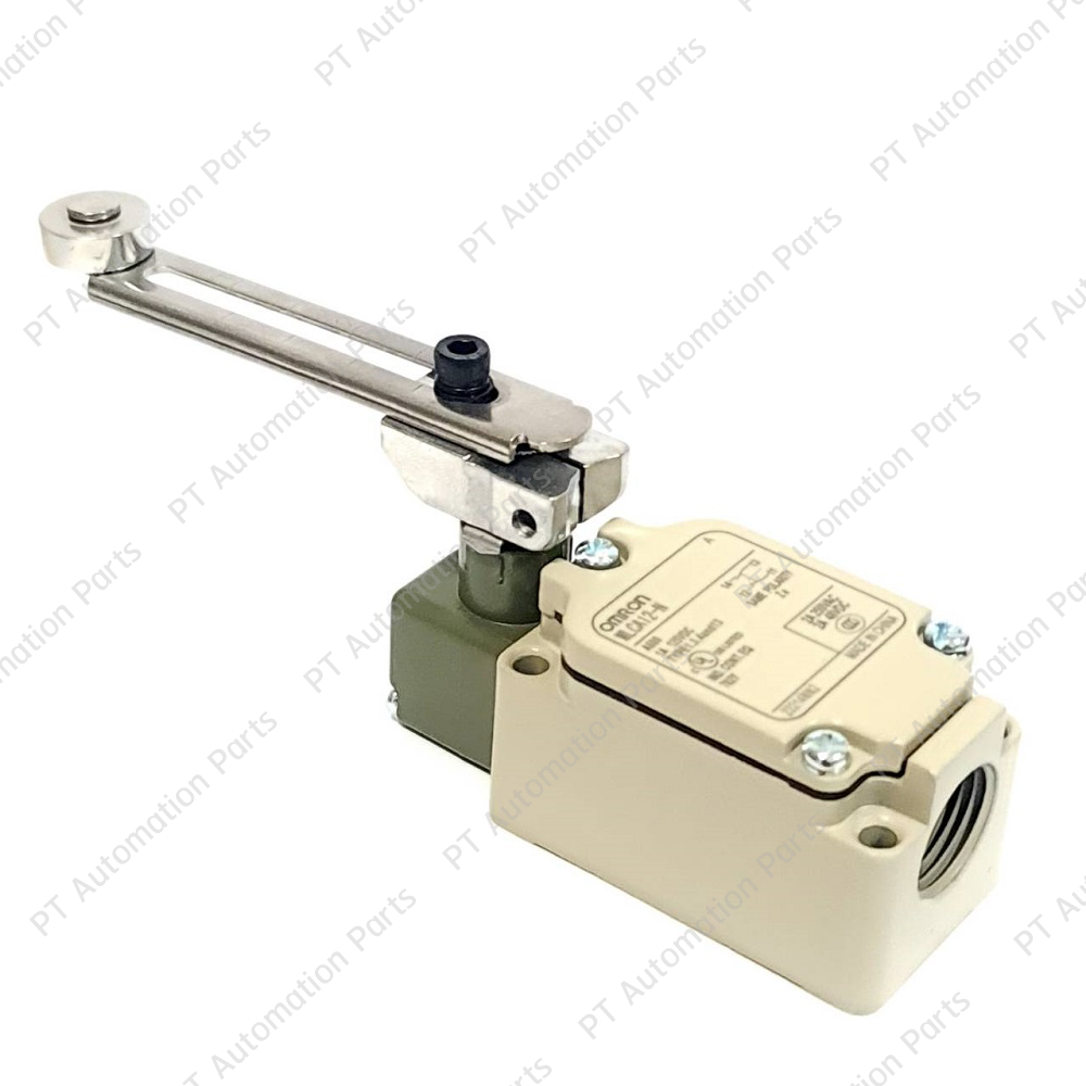 ลิมิตสวิตช์ OMRON WLCA12-N Two-circuit Limit Switch Adjustable roller lever 10A 250V, NO/NC, IP67, SPST ชนิดสองวงจร คันโยกลูกกลิ้งปรับได้