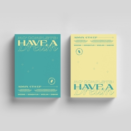( Pre-Order ) AB6IX 4th EP MO` COMPLETE : HAVE A DREAM Set 2 ver + Poster วางจำหน่าย 27 / 4 / 2021