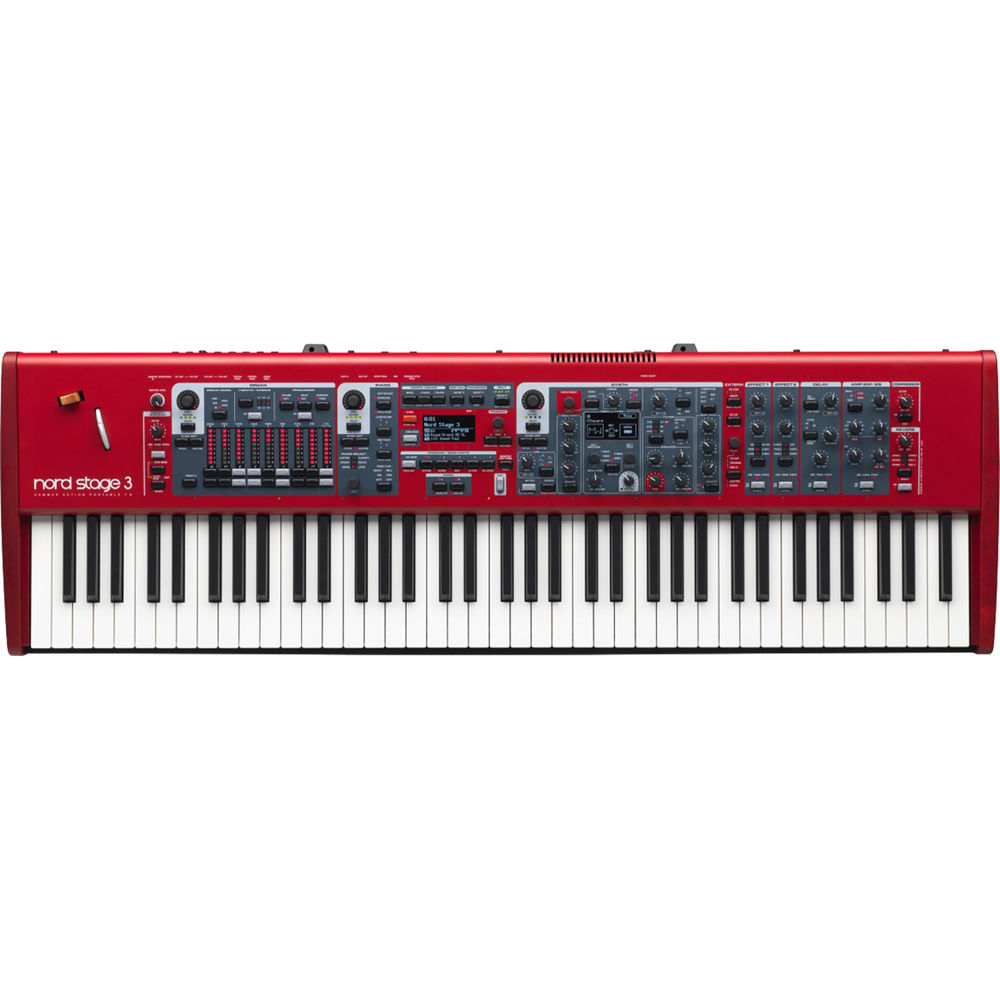 Nord Stage 3 HP76 *ของแท้รับประกัน 1ปี* สุดยอดคีย์บอร์ดระดับโลก Made in Sweden,ฟังก์ชั่นเปียโนไฟฟ้า, ซินธีไซเซอร์, ออแกน เอ็กเฟ็กต์ครบครัน