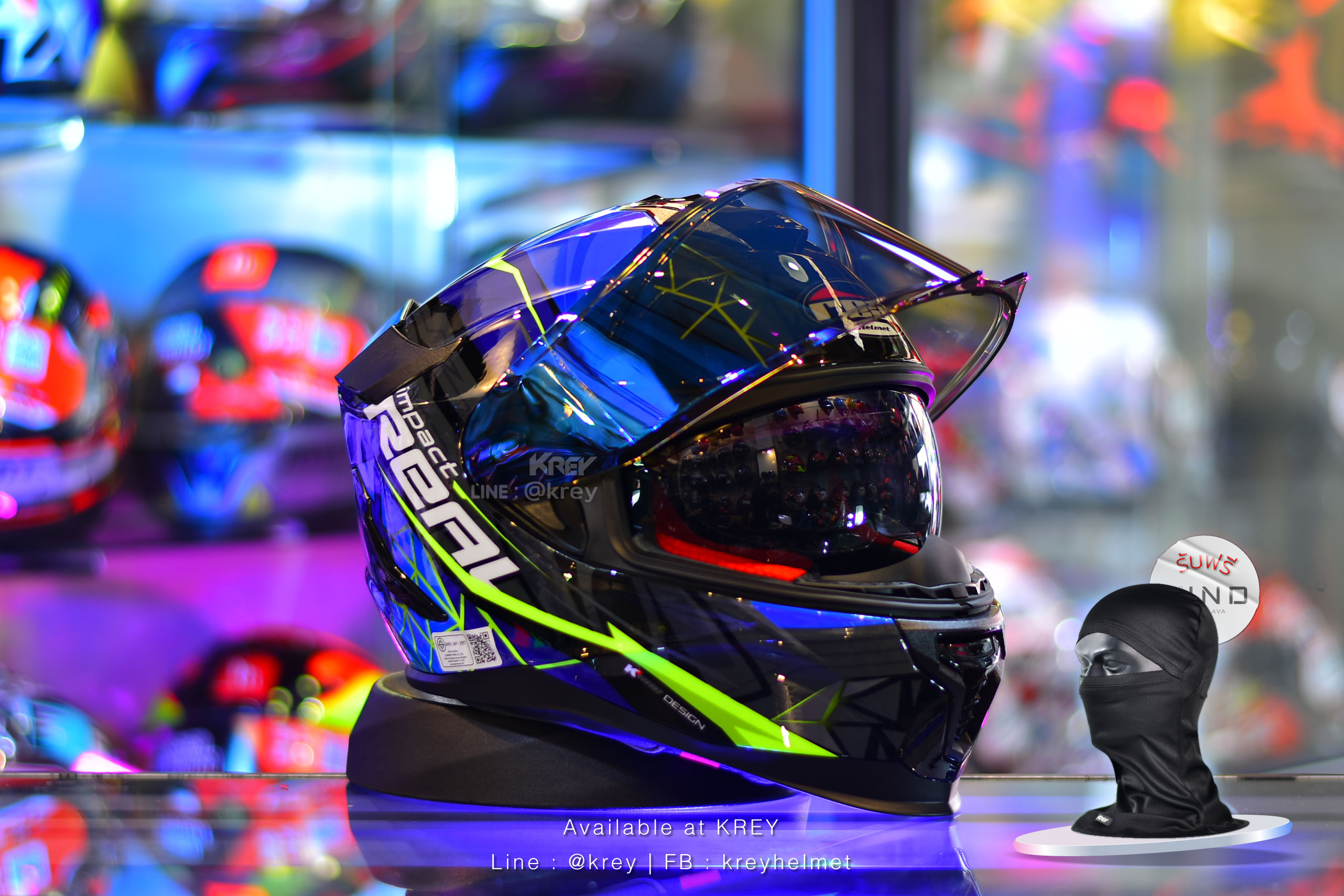 Real model Hurricane Impact Blue