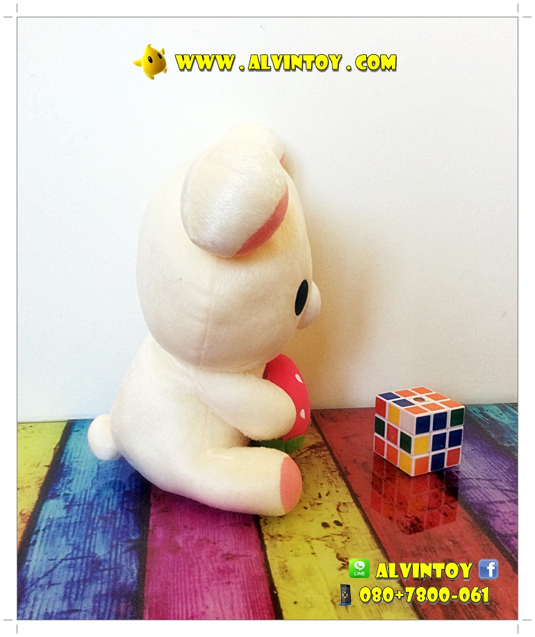 ตุ๊กตาหมี Korilakkuma - โคะรีแลคคุมะถือสตอเบอรี่ 30 ซม.