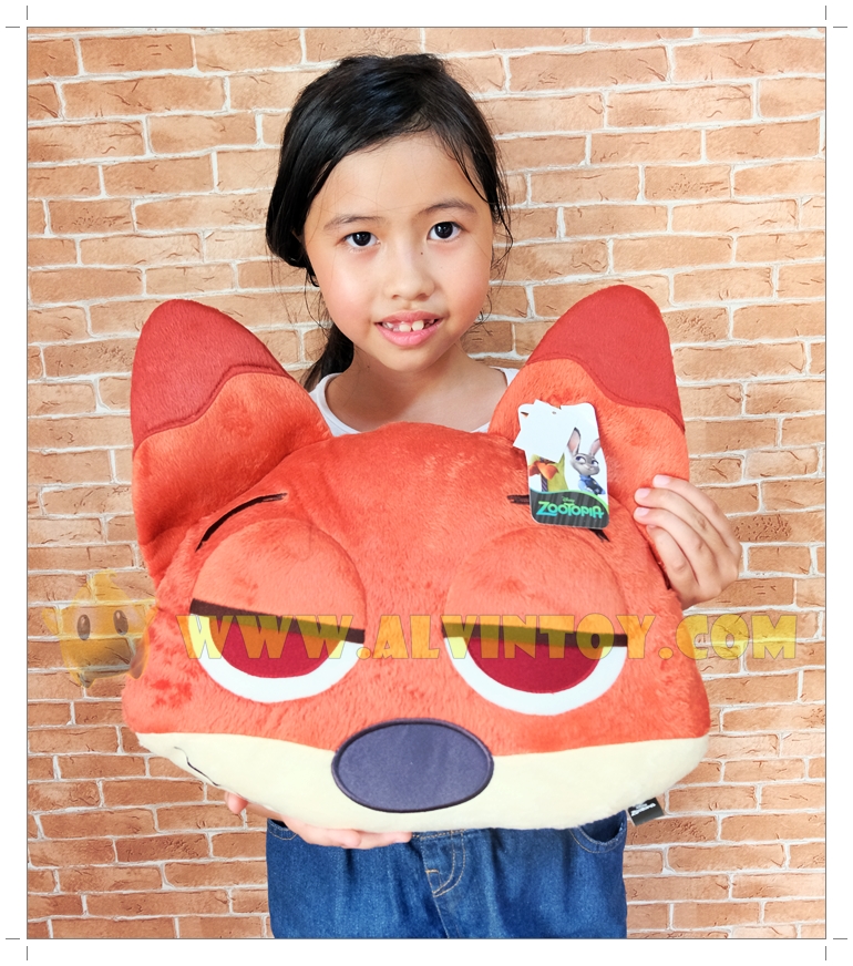 หมอนหน้าตุ๊กตา Nick Wilde - นิค ไวลด์