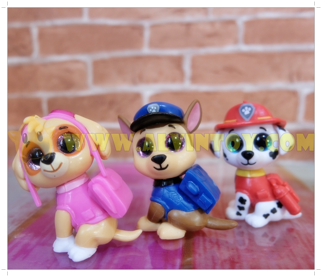 โมเดล Patrol Dogs - หมากู้ภัย 6 ตัว