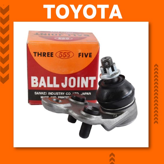 (ประกัน 1 เดือน) ลูกหมากปีกนกล่าง TOYOTA COROLLA EE90 AE90-92 โตโยต้า โคโรล่า 555 (JAPAN ) SB 2802R/SB 2802L