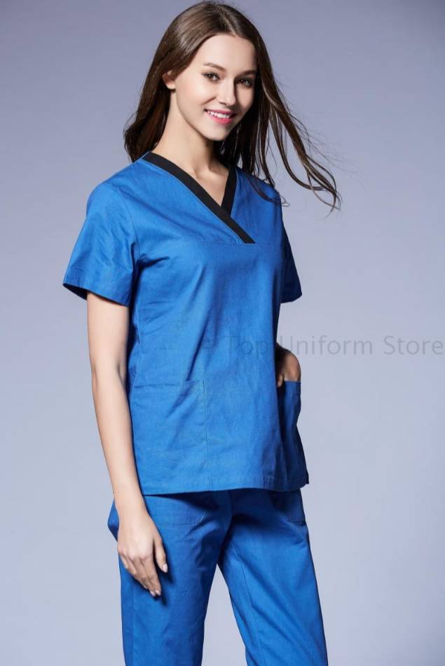 ชุดสครับ ชุดหมอผ่าตัด ชุดพยาบาลห้องผ่าตัด ชุดเจ้าหน้าที่คลินิก