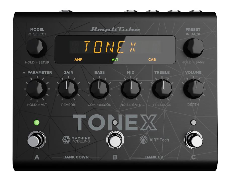 IK Multimedia AmpliTube TONEX Pedal *ของแท้ประกัน1ปี* เอฟเฟคกีตาร์ AI Modelling Multi-FX Pedal