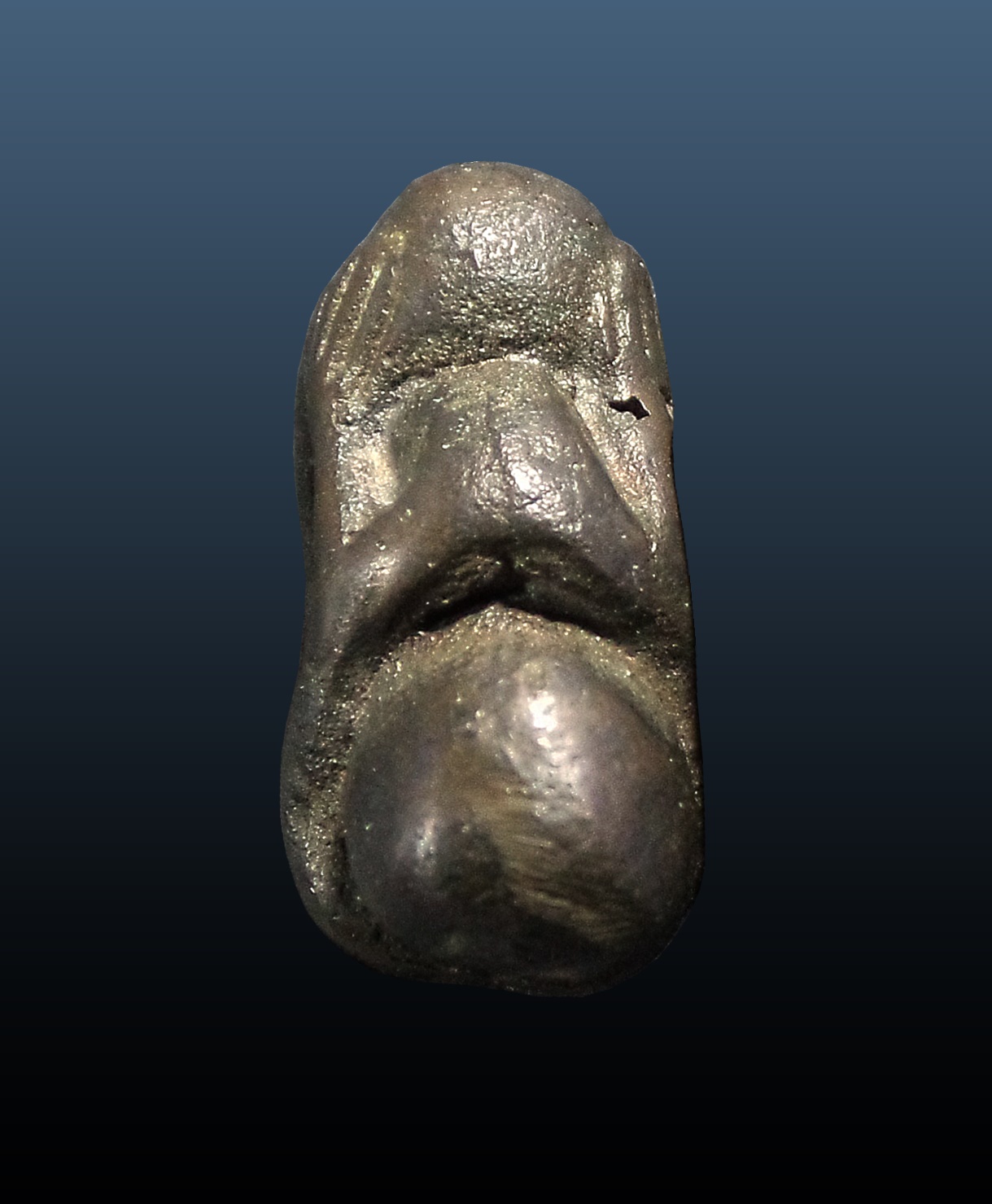 พระปิดตาวัดอนงค์ เนื้อเมฆสิทธิ์ สองหน้า