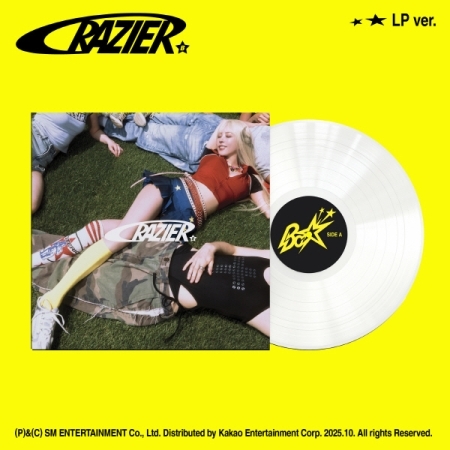 ( Pre-Order ) BoA 11th Album [Crazier] ( LP ver ) * มี Poster พับในกล่อง * วางจำหน่าย 28 / 10 / 2025