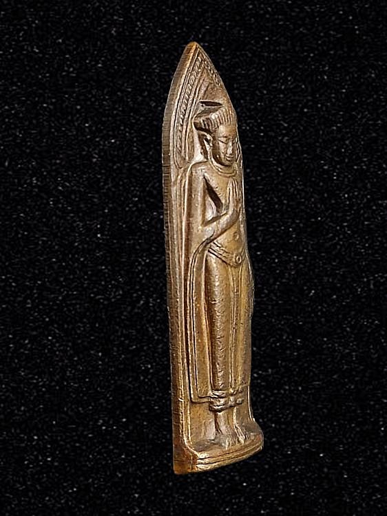 พระร่วงรางปืน หลังพระเจดีย์ลอย วัดพระธาตุดอยสุเทพ จ.เชียงใหม่ ปี 2515