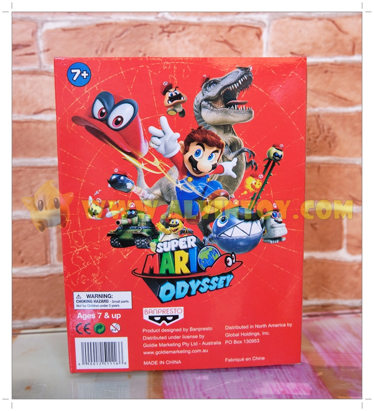 โมเดล Luigi Super Mario Odyssey - ลุยจิ