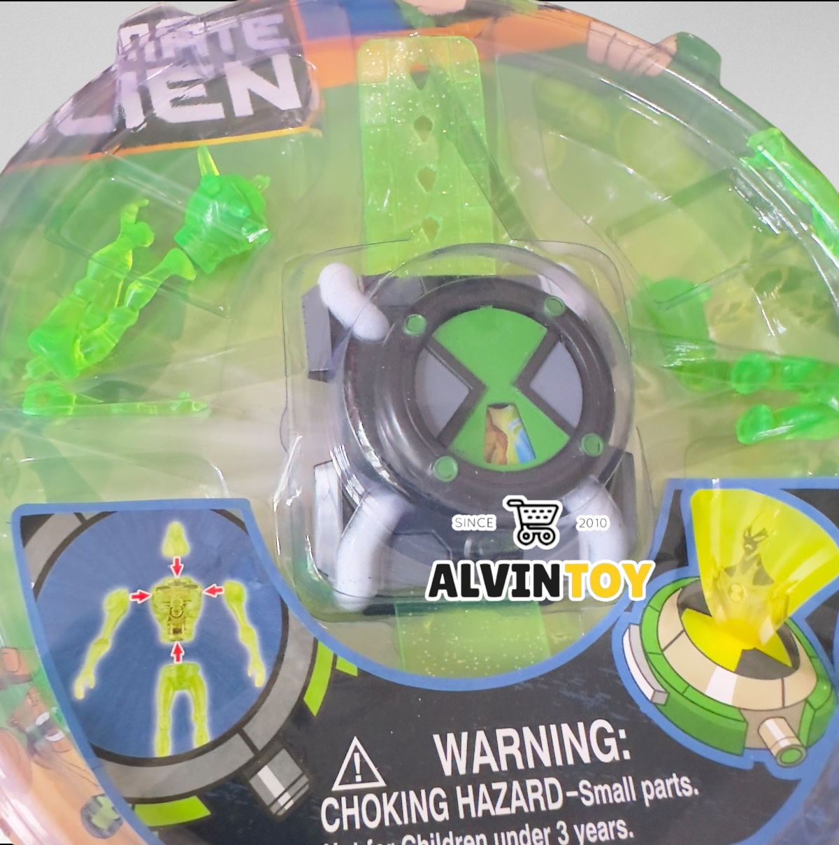 นาฬิกา Ben 10 Omnitrix พร้อมหุ่นฟิกเกอร์ ฉายภาพได้