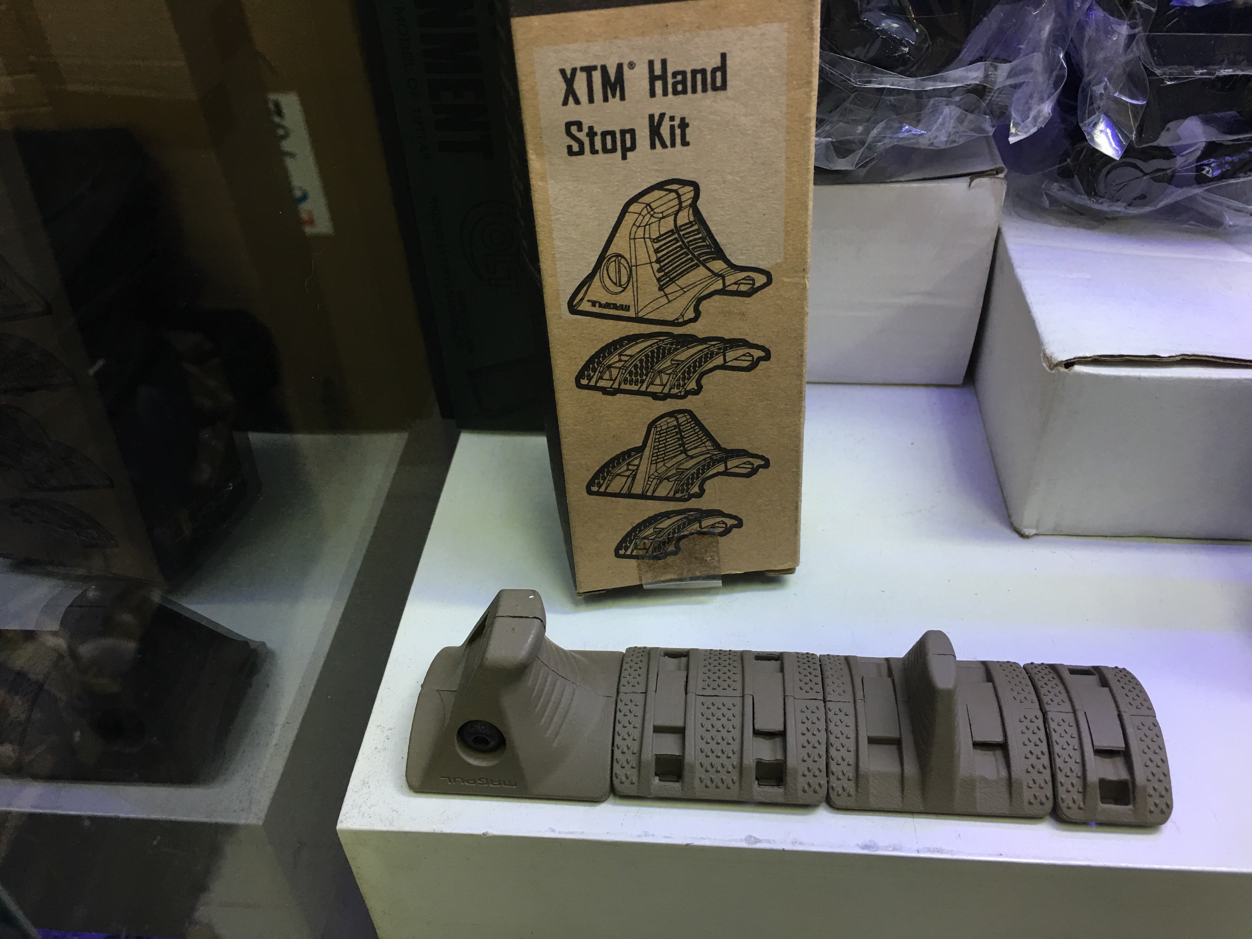 กริ๊ปมือหน้า xtm hand stop kit /ทราย