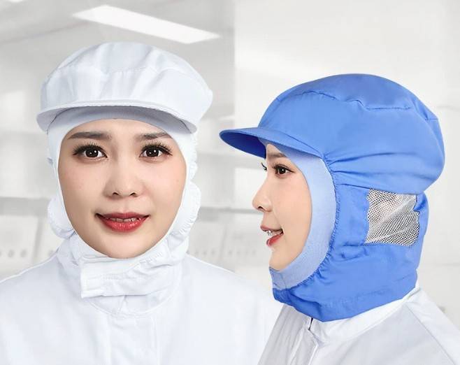 หมวกโรงงาน หมวกอนามัย ป้องกันฝุ่น