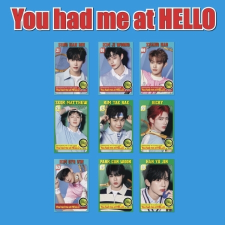 ( Pre-Order ) ZEROBASEONE 3rd Mini Album [You had me at HELLO] ( Zerose ver ) Set 9 ver * ไม่มี Poster พับในกล่อง * วางจำหน่าย 14 / 5 / 2024
