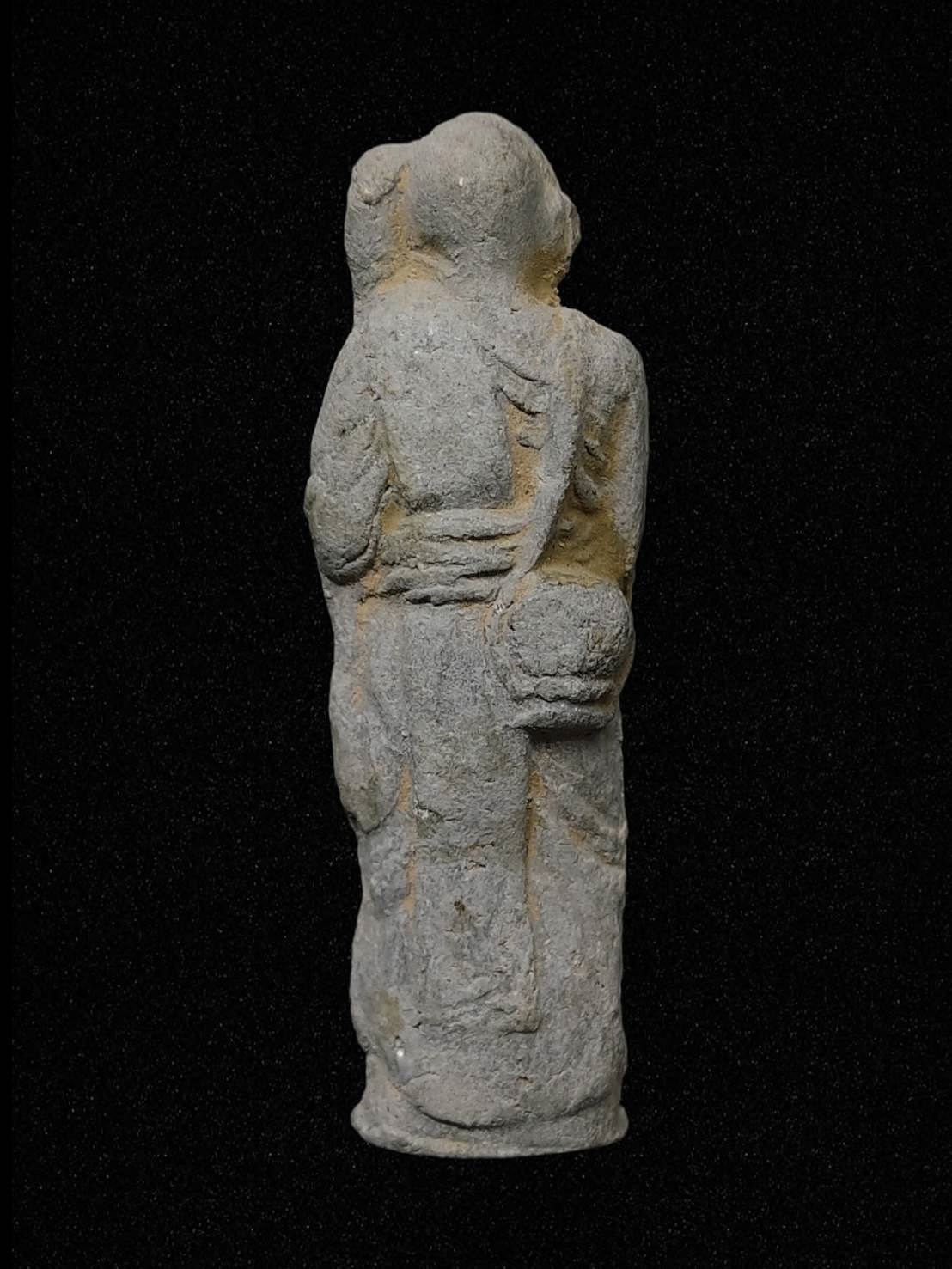 พระผงรูปเหมือน บรมครูหลวงปู่เทพโลกอุดร พิมพ์ยืน สูง 4 cm