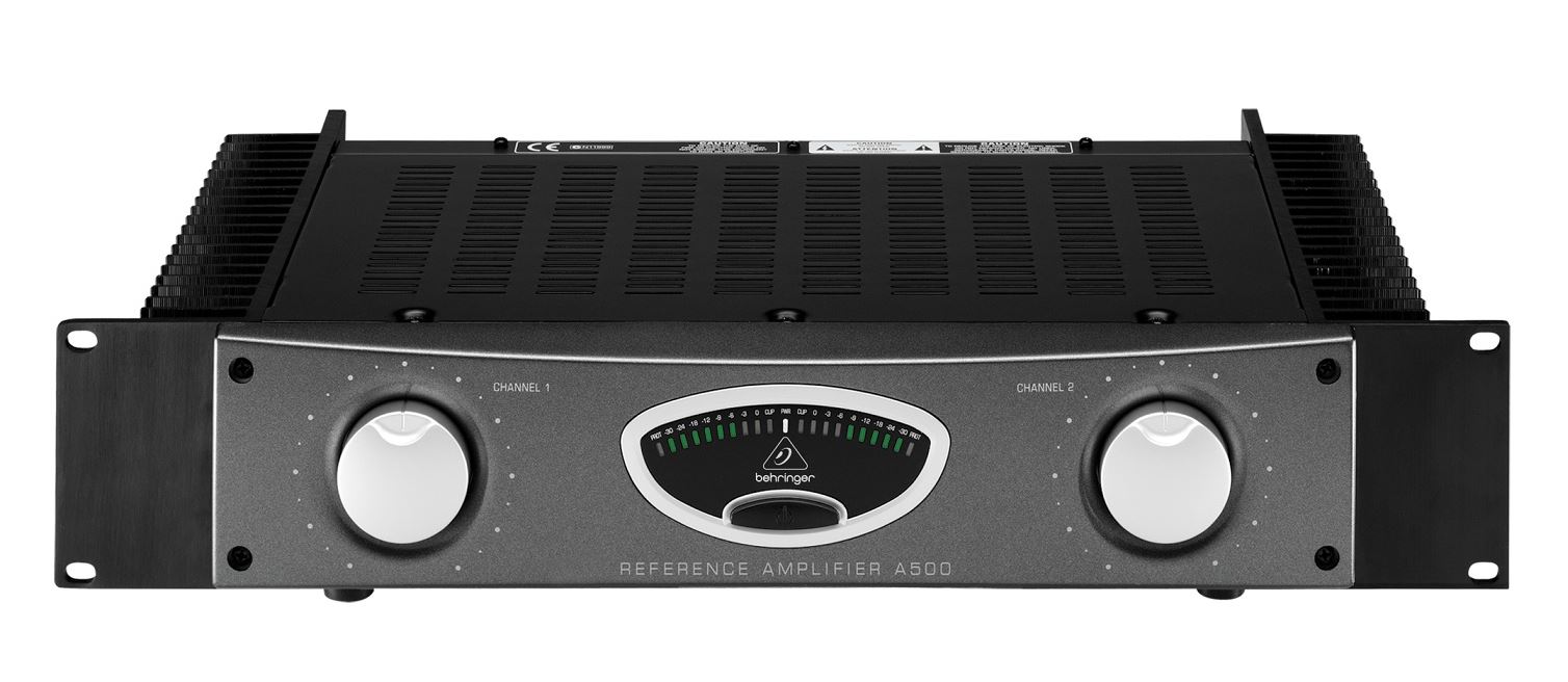Behringer A500 *ของแท้รับประกัน 1ปี* เพาเวอร์แอมป์ 600 วัตต์, Professional 600-Watt Reference-Class Studio Power Amplifier