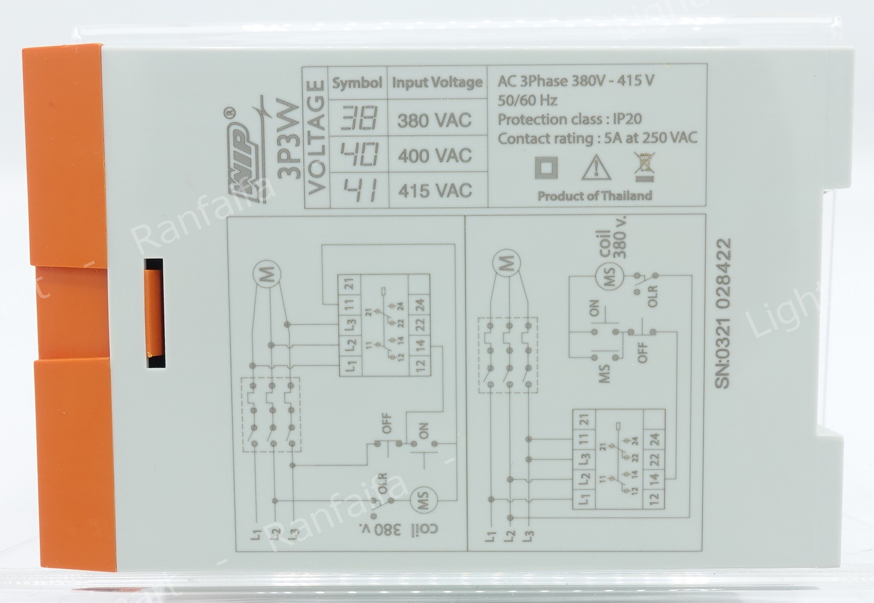 Phase Protector 380V [W-OP4] *3P3W WIP