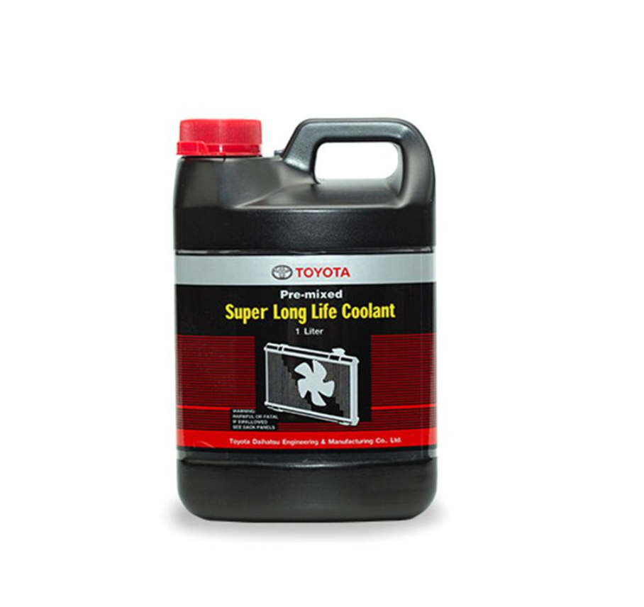 (แท้ศูนย์) น้ำยาหล่อเย็น / SUPER LONG LIFE COOLANT เกรด สีชมพู ยี่ห้อ TOYOTA / สูตร พร้อมเติม ปริมาณ 1 ลิตร / 1 Liter เบอร์ 08889-80060
