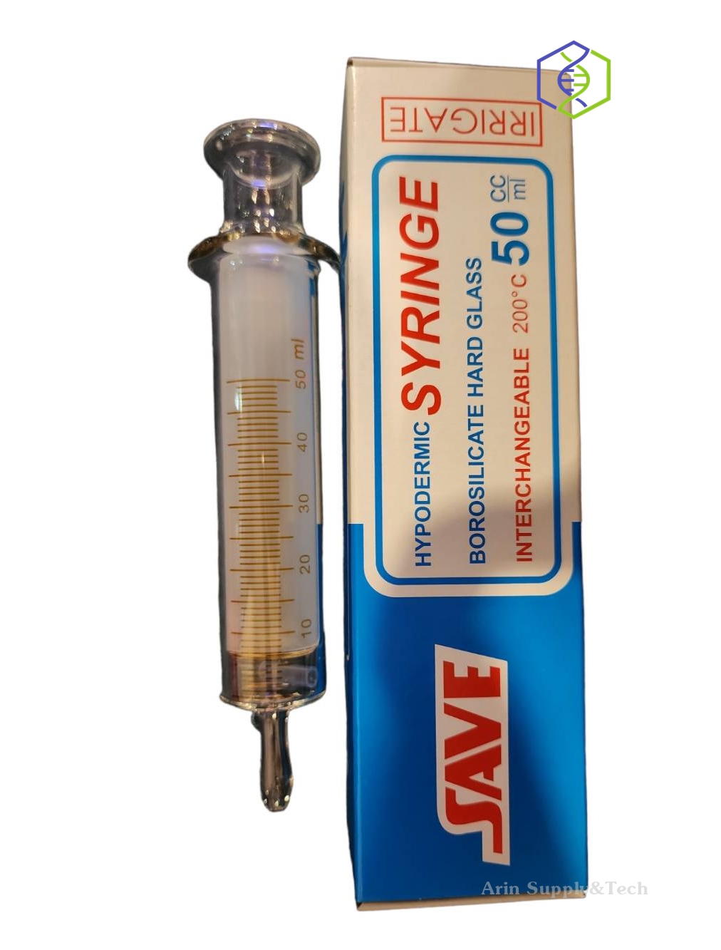 50ml Glass Syringe - SAVE (ไซริงค์แก้ว)