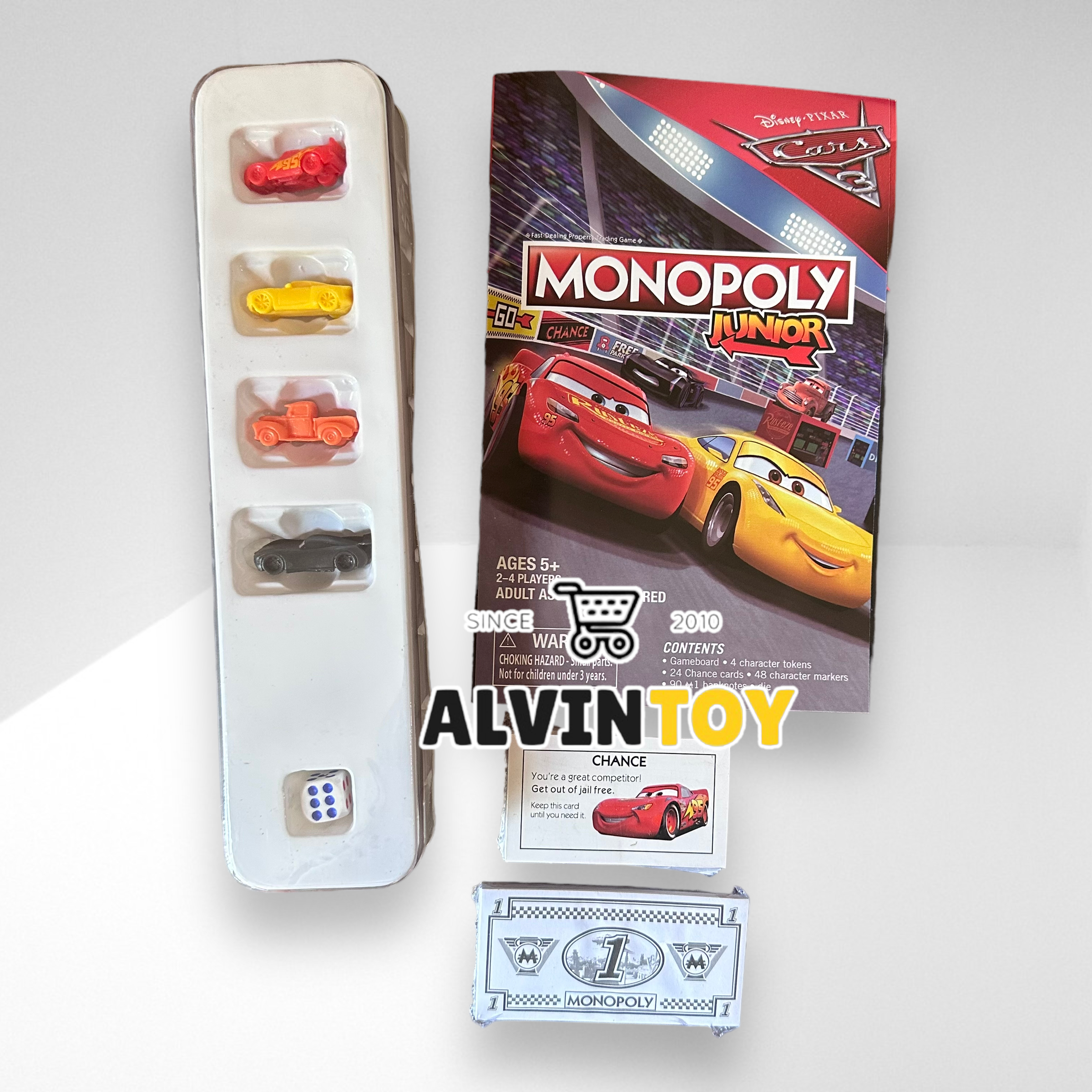 Lightning McQueen - เกมส์เศรษฐีแมคควีน วัสดุเกรด A อุปกรณ์ อย่างดี โมเดล น่ารัก