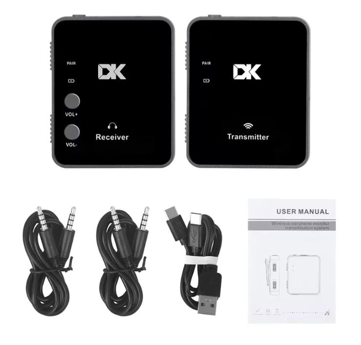 DK IWH-1 *ของแท้รับประกัน 1ปี* Wireless In Ear Monitor, อินเอียร์มอนิเตอร์ไร้สาย 2.4G คุณภาพสูง