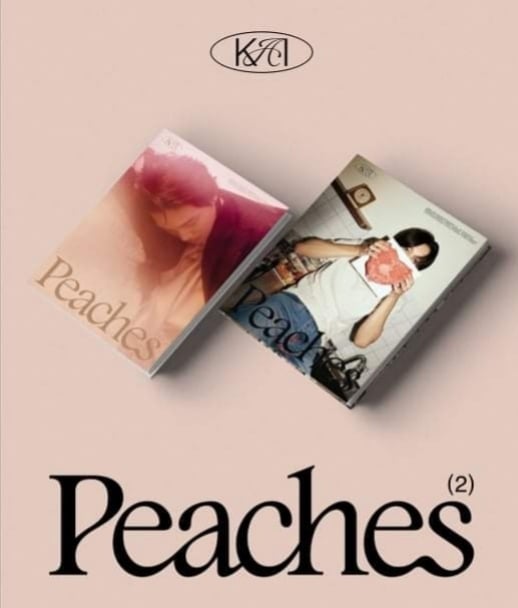 ( Pre-Order ) Kai ( exo ) 2nd Mini Album Peaches Photobook Set 2 ver + Poster วางจำหน่าย 8 / 12 / 2021