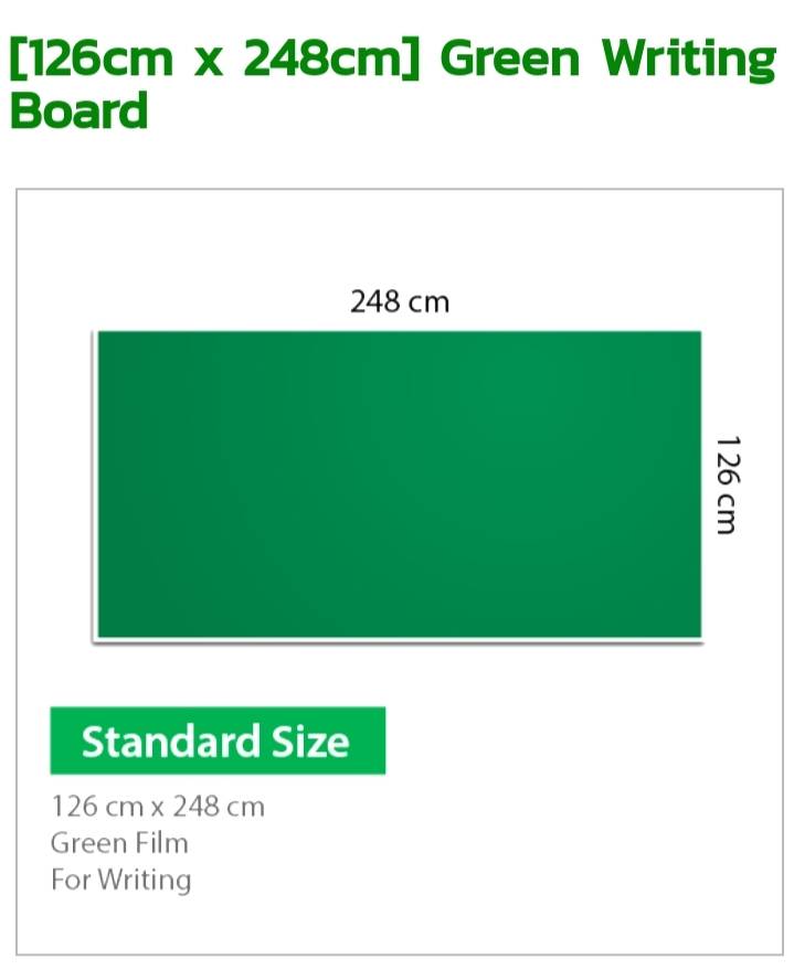 Green Film/Standard Size/Whiteboard for Writing
