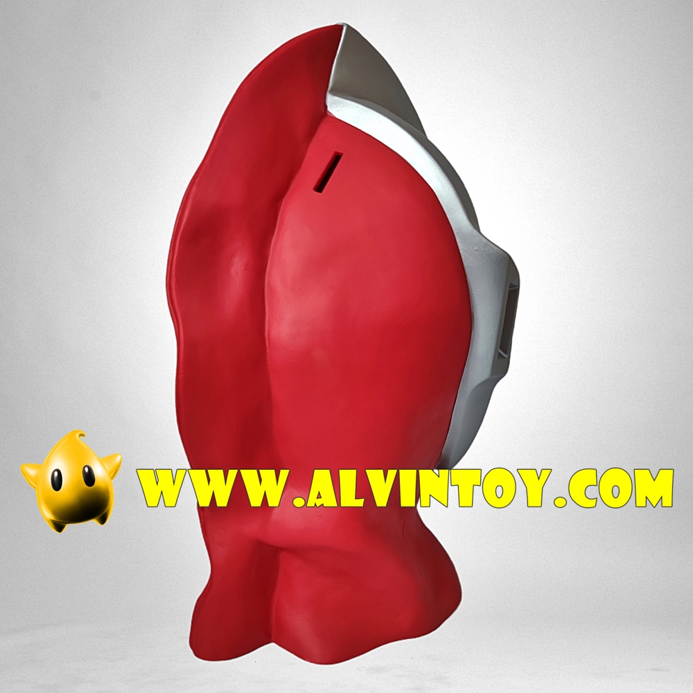โมเดล หัว Ultraman - อุลตร้าแมน (มีช่องหยอดเหรียญ)