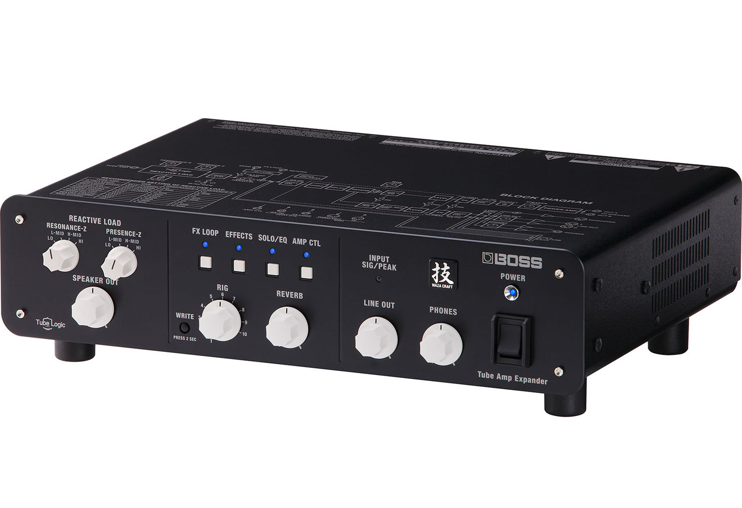 Boss Waza Tube Amp Expander อุปกรณ์เสริมให้แอมป์หลอด ใช้ร่วมกับอุปกรณ์อื่นๆ ได้ รับประกัน 1 ปี